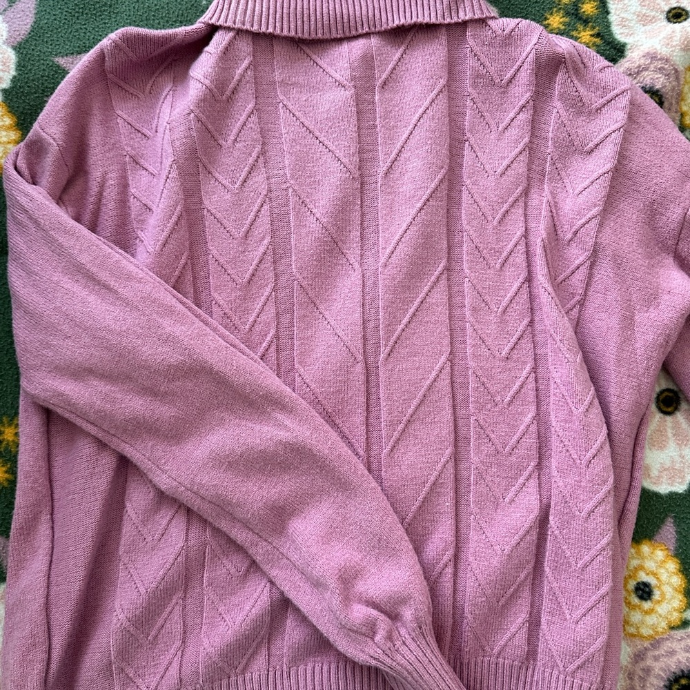 Ellen Tracy Women's Pink Sweater